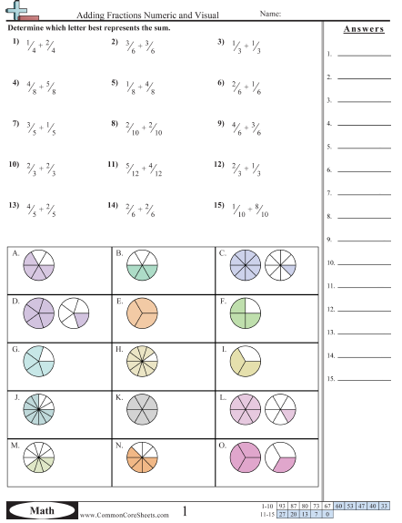 Grade 4 Fractions Worksheets Free Printable K5 Learning Subtracting 