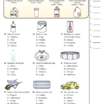 Grade 5 Math Worksheet Convert Metric Weights And Volumes K5 Learning