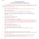 Guidelines Document Analysis Worksheet Name Date CRN Document