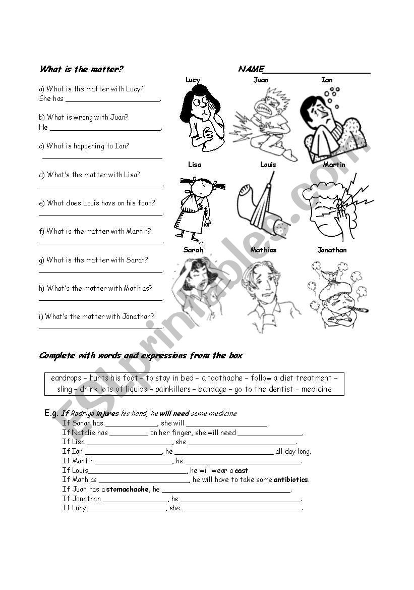 Health And Diseases ESL Worksheet By Teacher Rodrigo