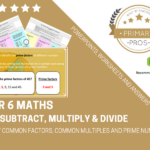 Identify Common Factors Common Multiples And Prime Numbers Teaching