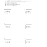 Integrated Math 2 Worksheet