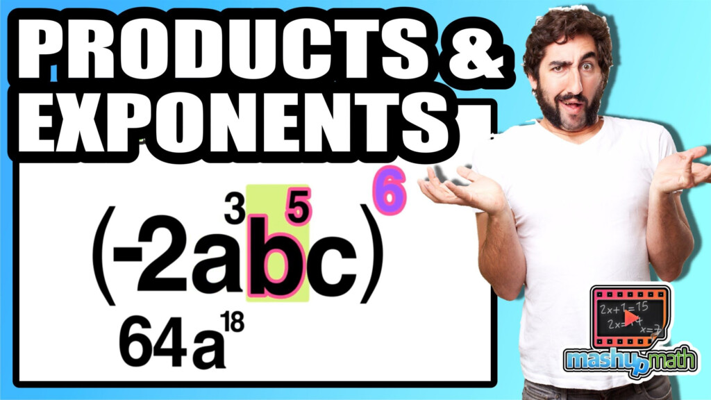 Learn To Raise A Product To An Exponent Common Core Algebra I 