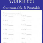 Least Common Multiple Worksheet Free Printable Free Printable