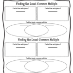 Least Common Multiple Worksheet Pauline Carl s 3rd Grade Math Worksheets