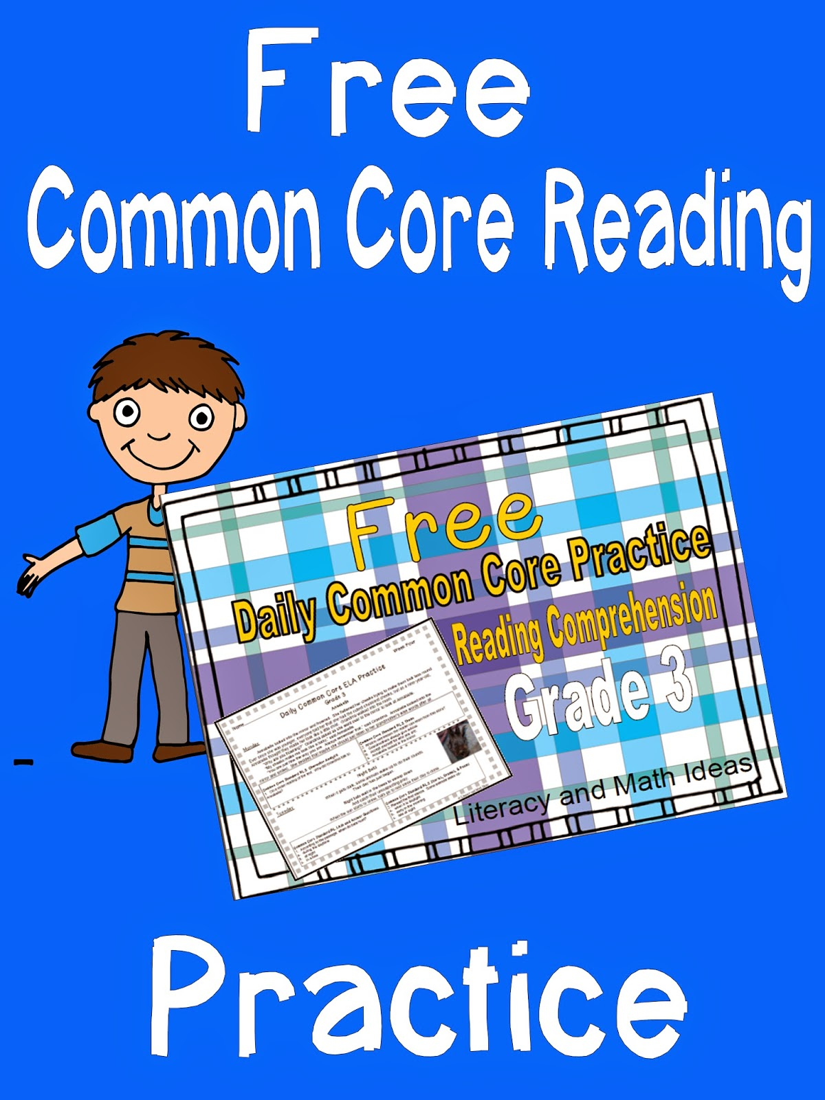 Literacy Math Ideas Free Grade 3 Daily Common Core Reading