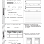 Math Review Sheets For 6Th Grade Harry Carrol s English Worksheets