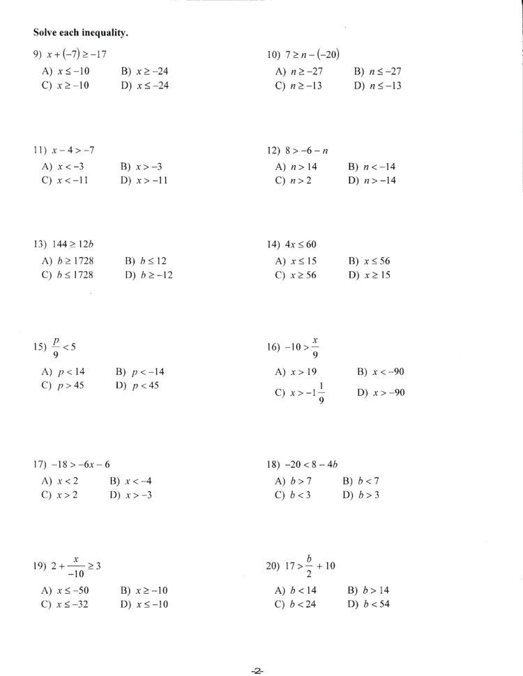 May Sheets Grade 9 Math Worksheets Ontario Science