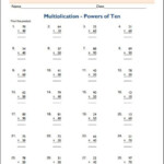 Multiplication Activities 5th Grade