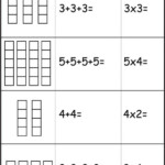 Multiplication Add And Multiply Repeated Addition Two Worksheets