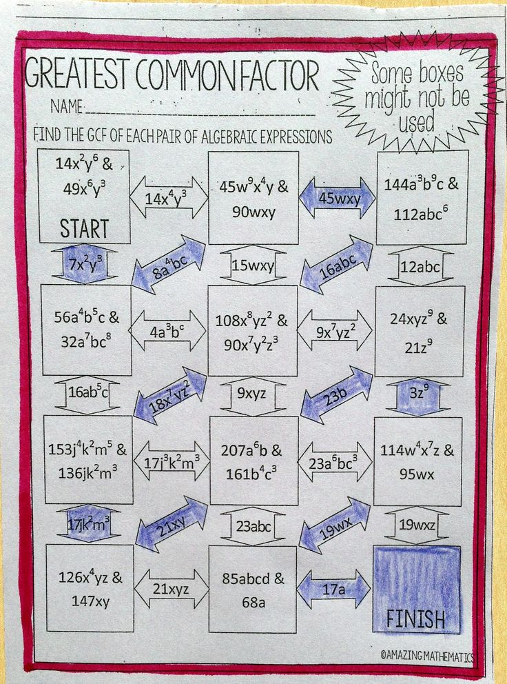My Algebra Students LOVED This GFC Maze Worksheet This Was The Perfect 