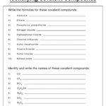 Naming Covalent And Ionic Compounds Worksheet Mixed Ionic Covalent