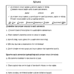 Nouns Worksheets Proper And Common Nouns Worksheets Common And