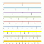 Number Line For Fractions Printable Printable Word Searches