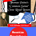 Paine s Common Sense Editable Lesson Plan Common Sense Thomas Paine