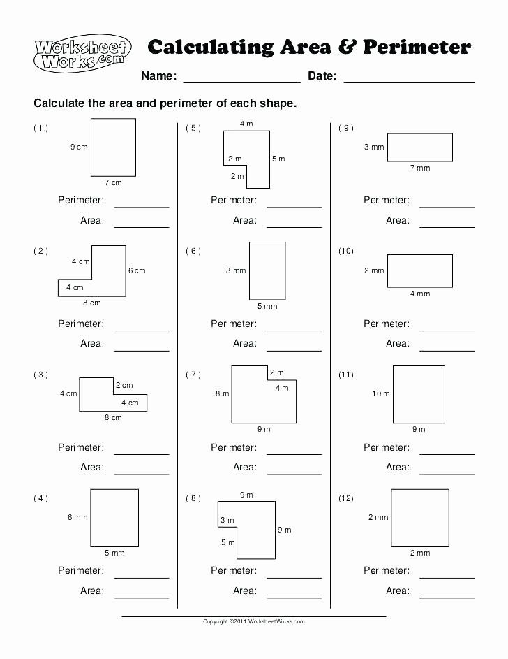 Perimeter Common Core Worksheets Common Core Worksheets