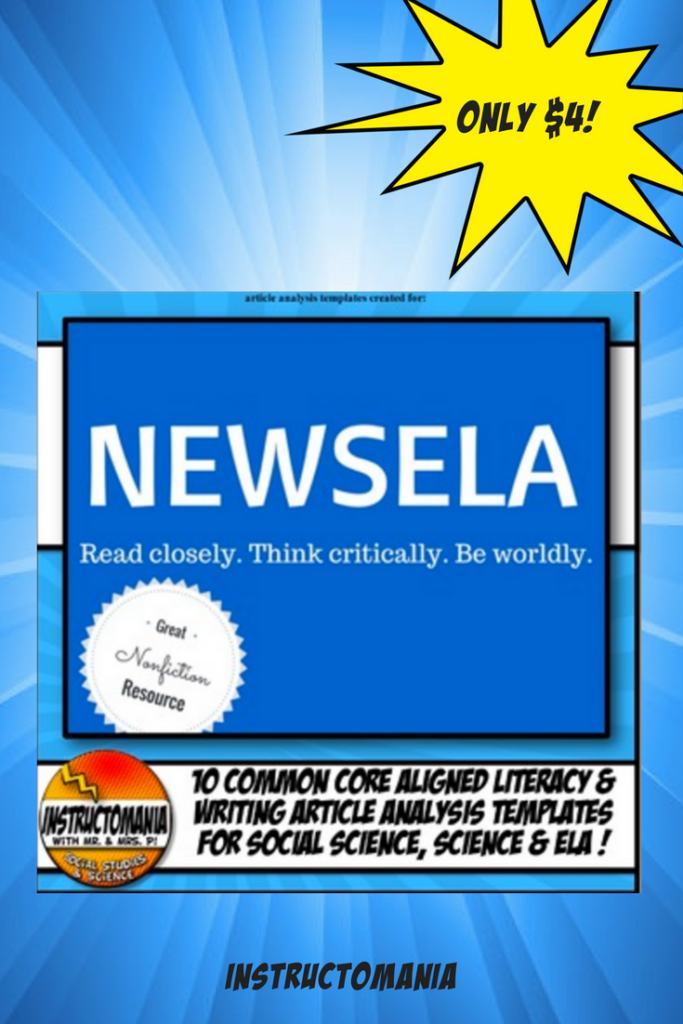 Pin By Instructomania On Best Of Teachers TiePlay Newsela Current 