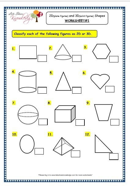 Plane Figures Worksheets 99Worksheets