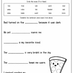 Plural Noun Worksheet 1St Grade