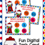 Prime And Composite Numbers Digital Task Cards Perfect For Practice