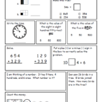 Printable Second Grade Math Review Worksheets Thekidsworksheet Common