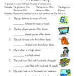 Pronoun Worksheet Have Fun Teaching