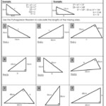 Pythagoras Theorem Worksheet Teaching Resources Pythagorean Common