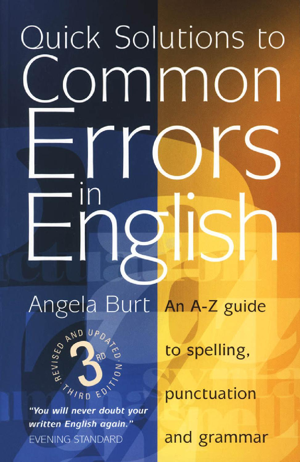 Quick Solutions To Common Errors In English By SEO L Gia Issuu