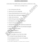 Reviewing Common Errors ESL Worksheet By Mjuno51