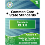 RI 1 8 First Grade Common Core Bundle Worksheets Activities Assessments