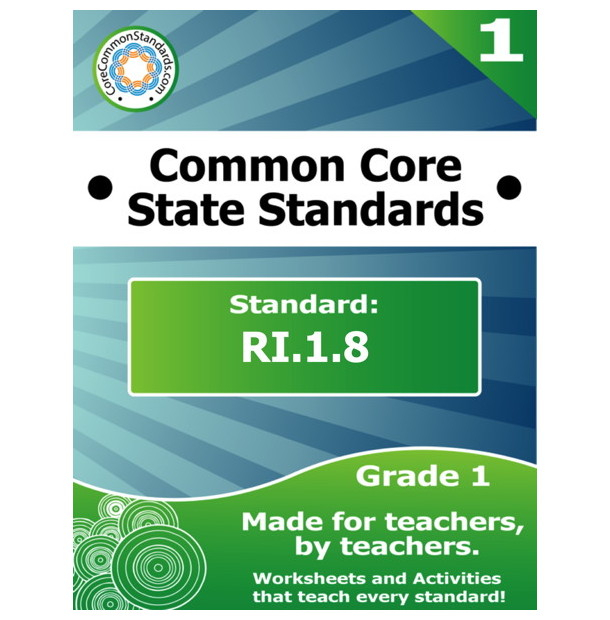 RI 1 8 First Grade Common Core Bundle Worksheets Activities Assessments