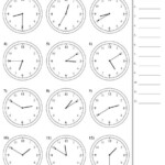 Second Grade Math Worksheets Free Printable K5 Learning Telling Time