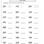 Second Grade Place Value Worksheets 4th Grade Math Worksheets Common