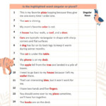 Singular And Plural Nouns 15 Rules 50 Examples Worksheet