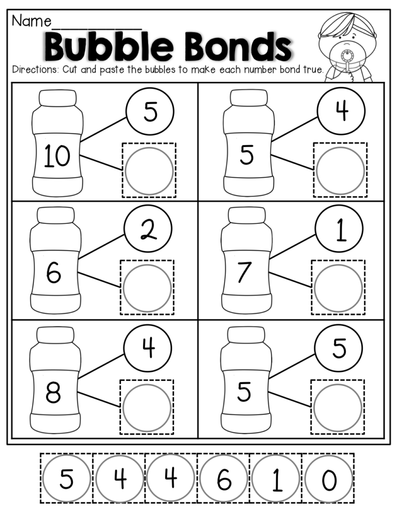 The Moffatt Girls Spring Math And Literacy Packet Kindergarten 