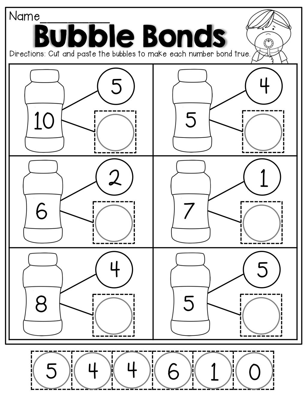 The Moffatt Girls Spring Math And Literacy Packet Kindergarten 